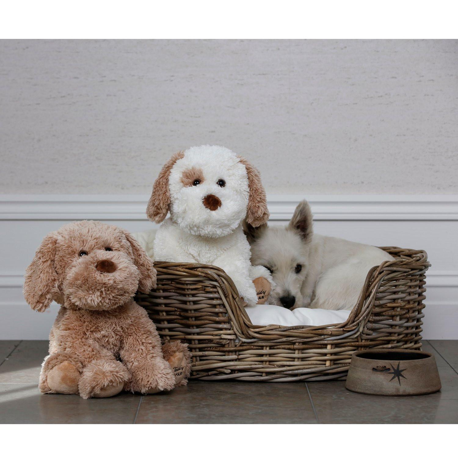 TEDDYKOMPANIET  Hund Selma Braun (35cm) 