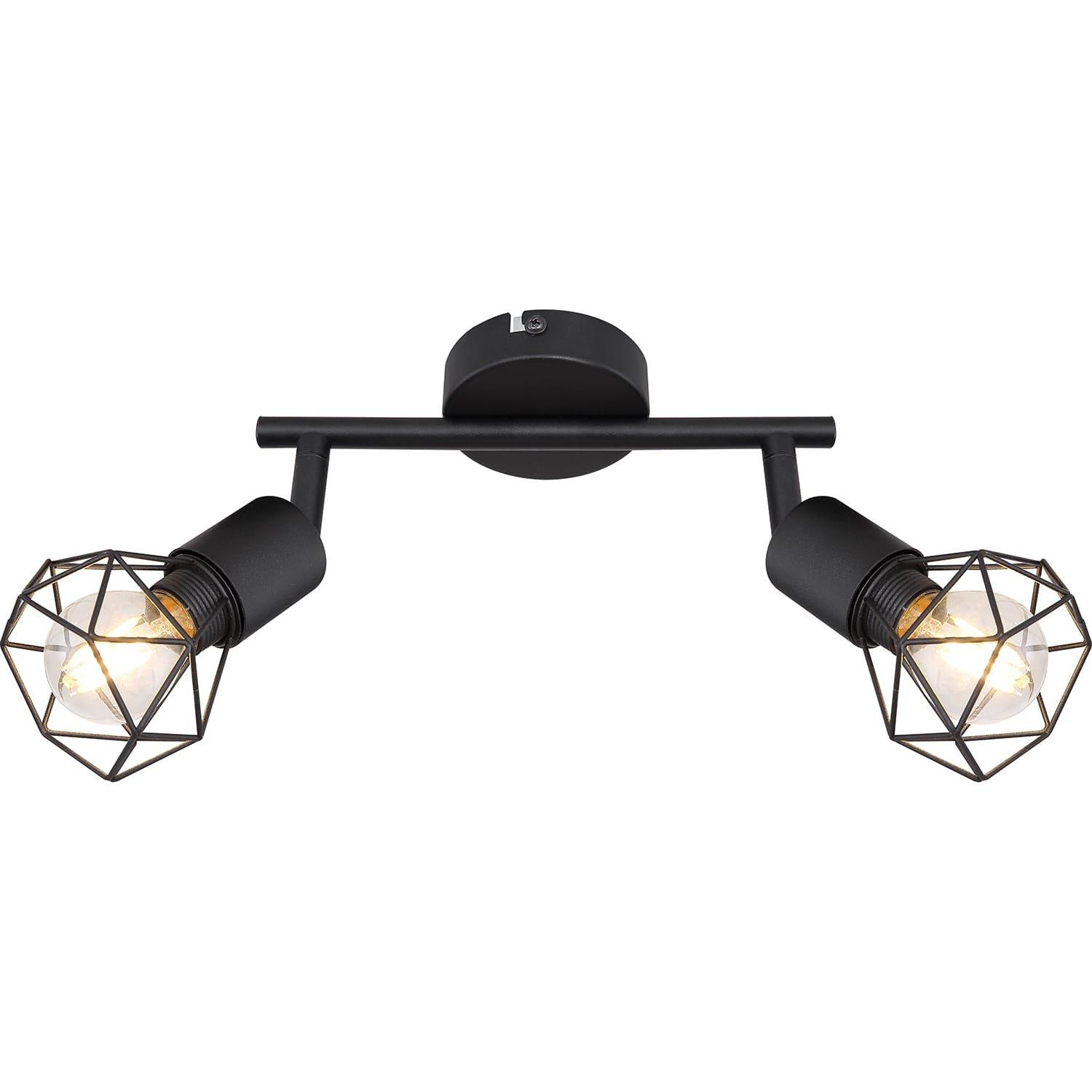 mutoni Radiatore Xara I metal nero 2xE14  