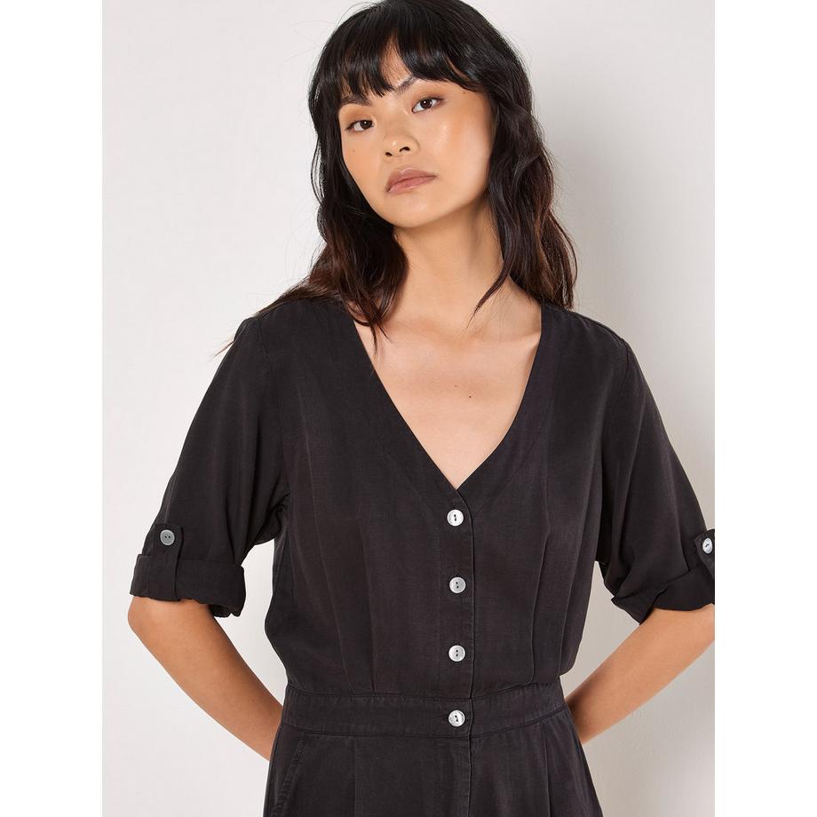 APRICOT Jumpsuit mit Knopfleiste  
