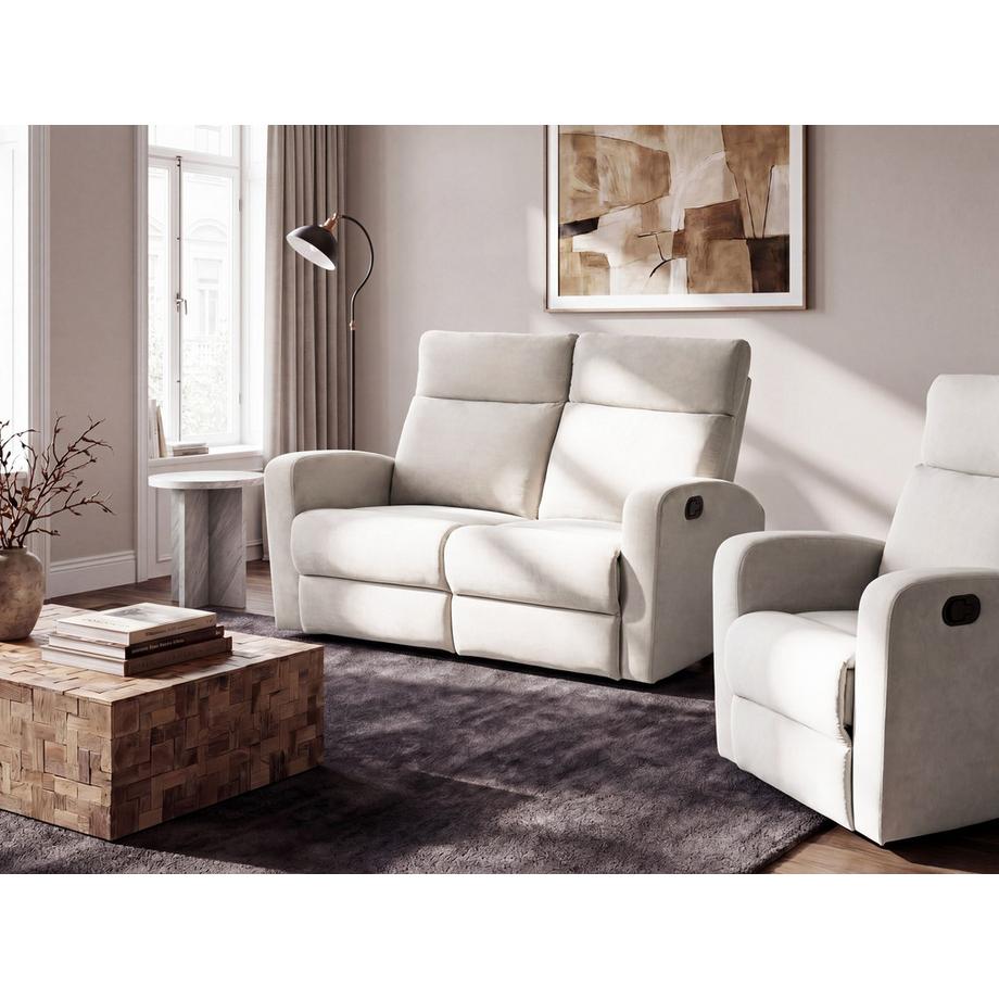 Beliani 2 Sitzer Sofa aus Samtstoff  VERDAL  