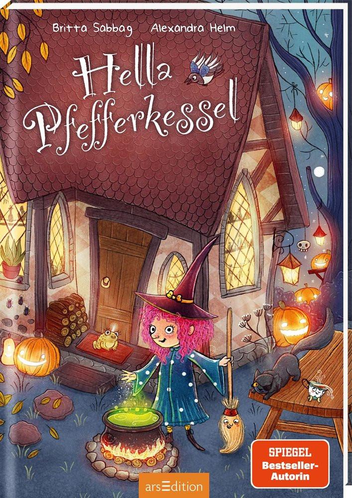 Hella Pfefferkessel (Hella Pfefferkessel 1) Sabbag, Britta; Helm, Alexandra (Illustrationen) Couverture rigide 