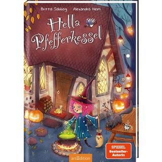 Hella Pfefferkessel (Hella Pfefferkessel 1) Sabbag, Britta; Helm, Alexandra (Illustrationen) Couverture rigide 