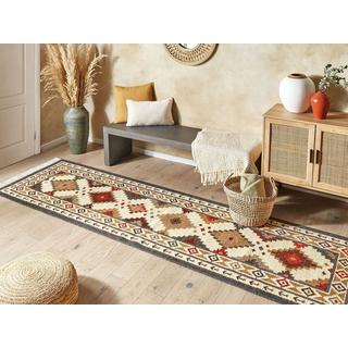 Beliani Tapis en Laine Rustique GHUKASAVAN  