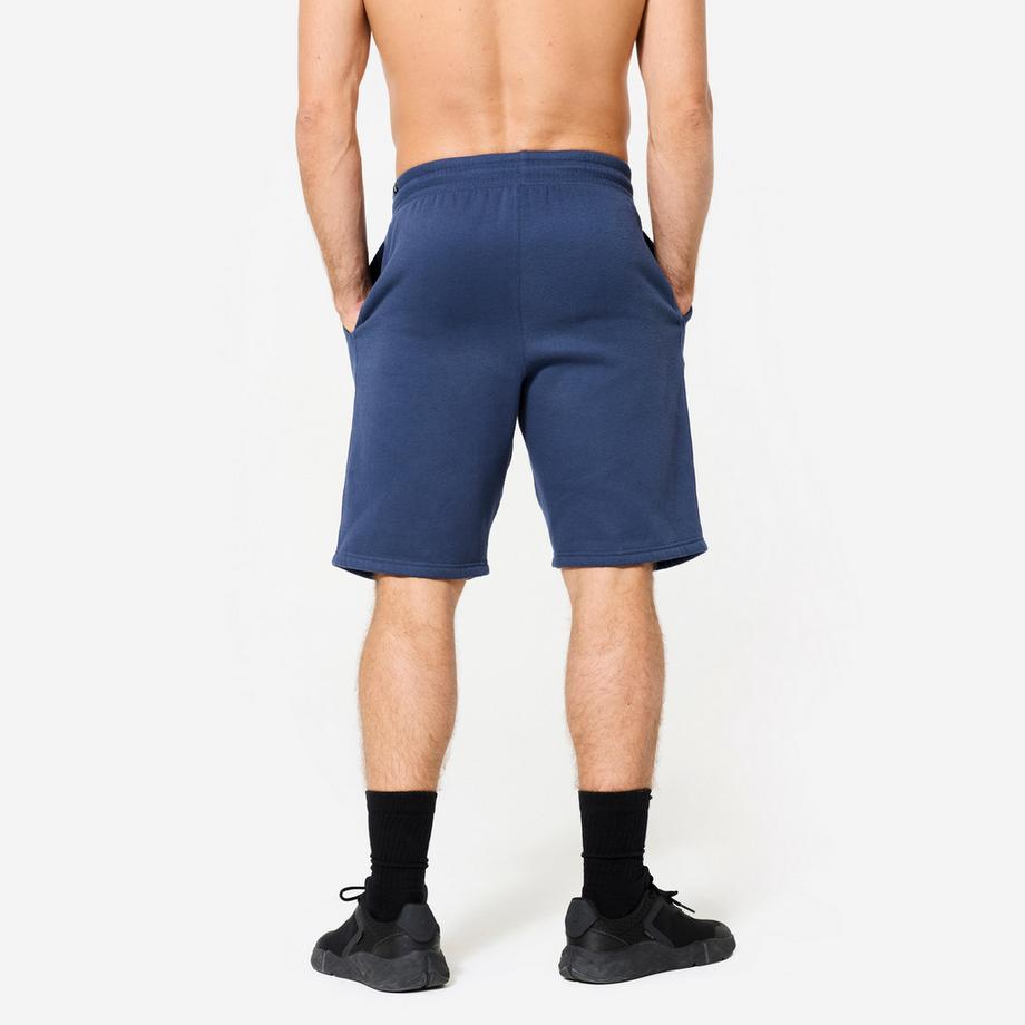 DOMYOS  Shorts - Shorts  Baumwollgewebe mit Taschen - dunkelblau 