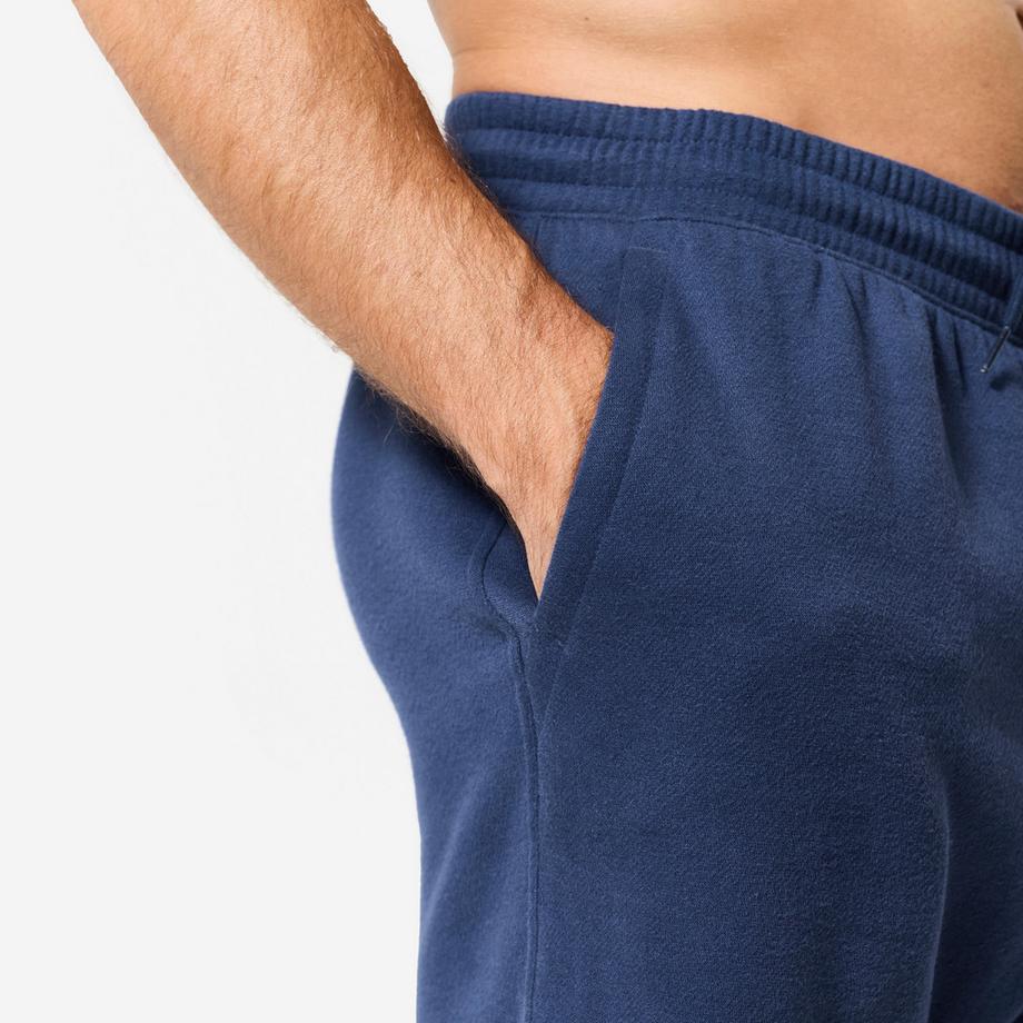DOMYOS  Shorts - Shorts  Baumwollgewebe mit Taschen - dunkelblau 