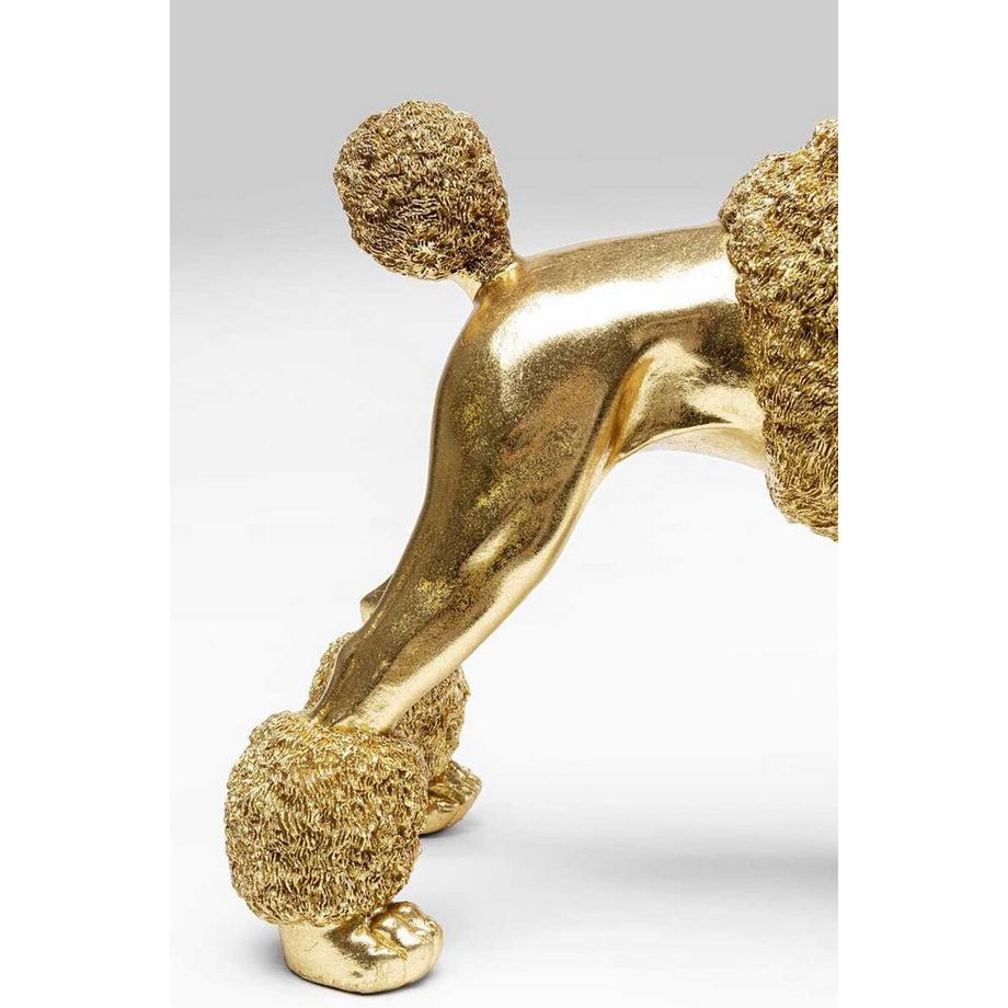 KARE Design Figurine décorative Mme Poodle or 34  