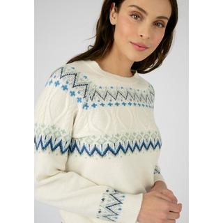 Damart  Warmer Pullover aus Jacquard- und Zopfstrick Thermolactyl 