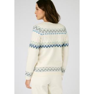 Damart  Warmer Pullover aus Jacquard- und Zopfstrick Thermolactyl 