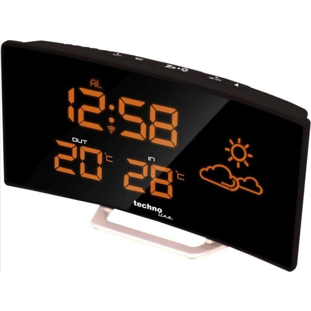 technoline Technoline WS 6832 stazione meteorologica digitale Nero, Argento  