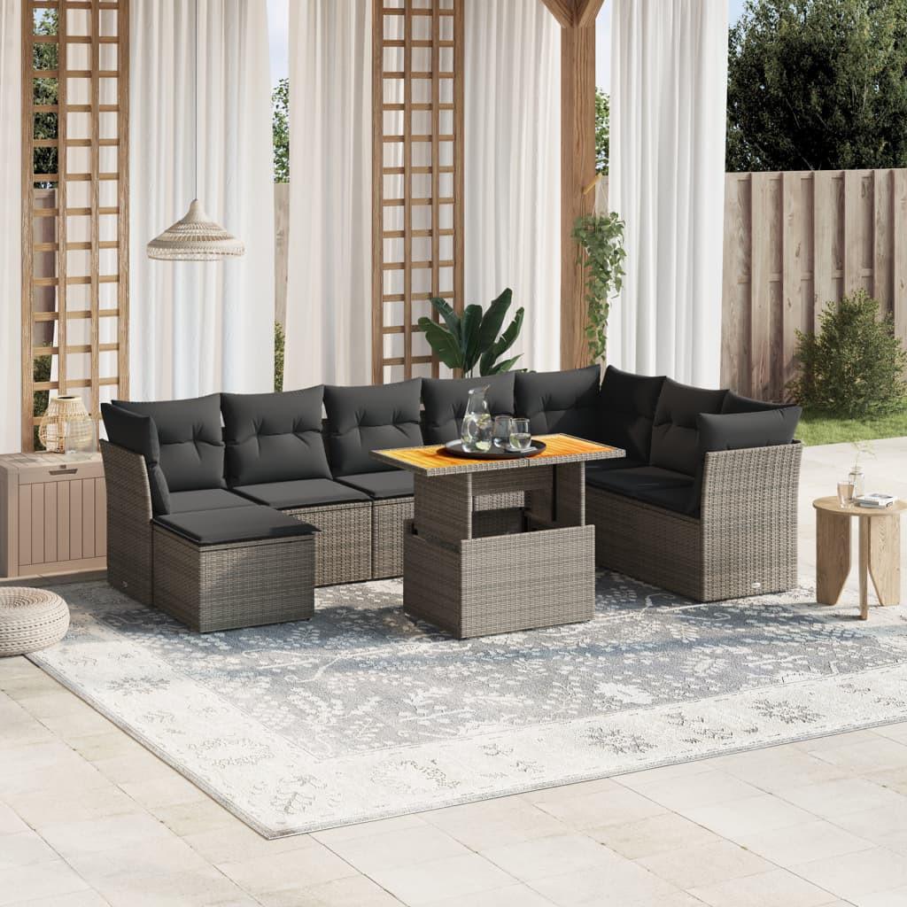 VidaXL Garten sofagarnitur poly-rattan  