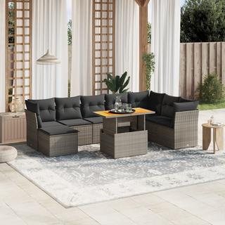 VidaXL Garten sofagarnitur poly-rattan  