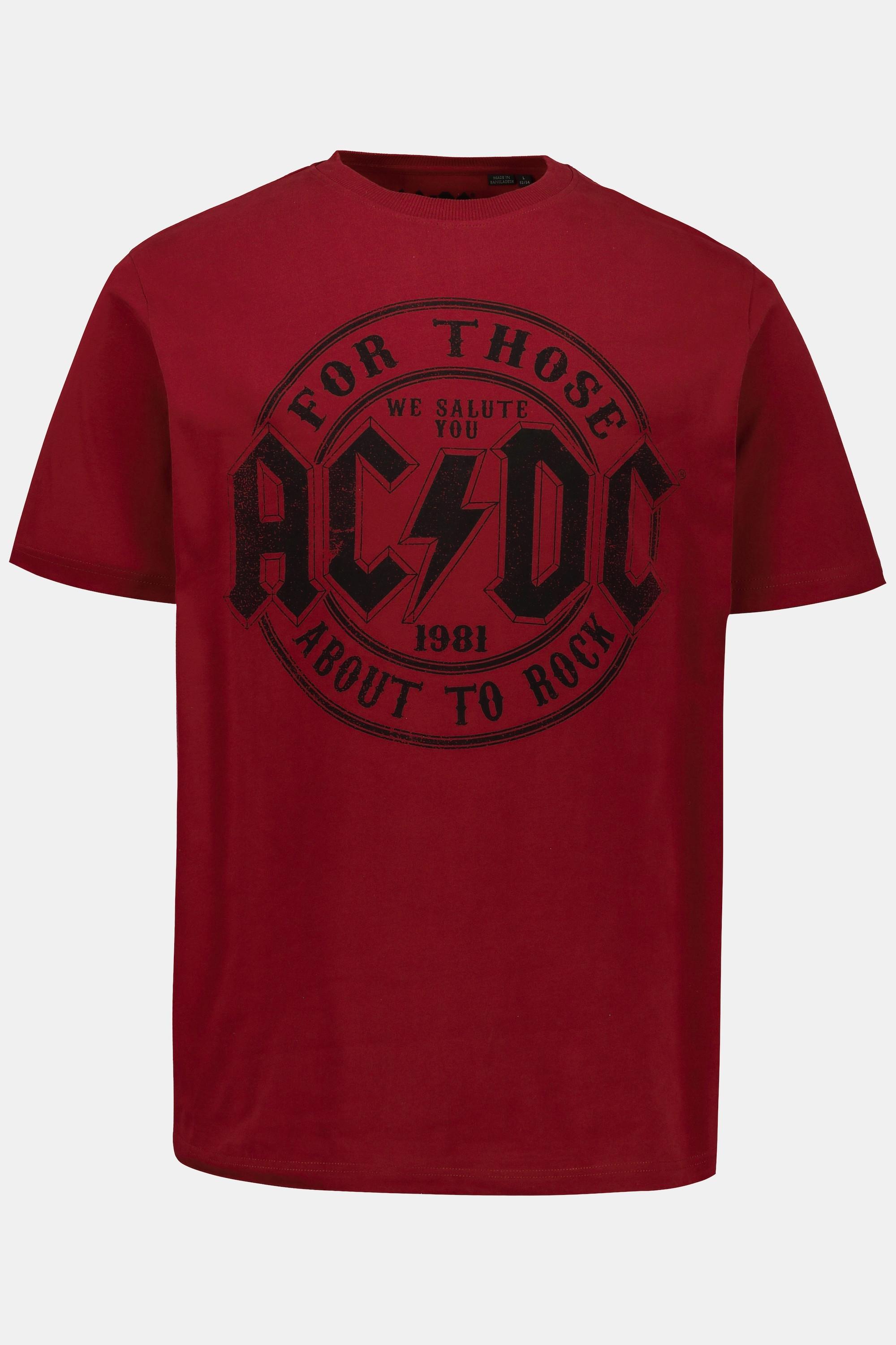 JP1880 AC/DC Band T-Shirt Halbarm  