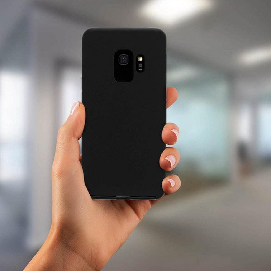 Avizar  Samsung Galaxy S9 Full Cover Schwarz 