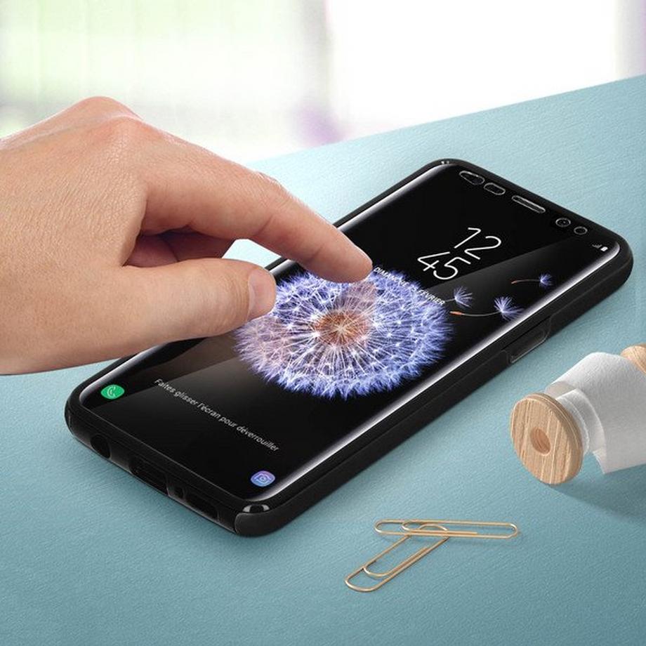 Avizar  Samsung Galaxy S9 Full Cover Schwarz 