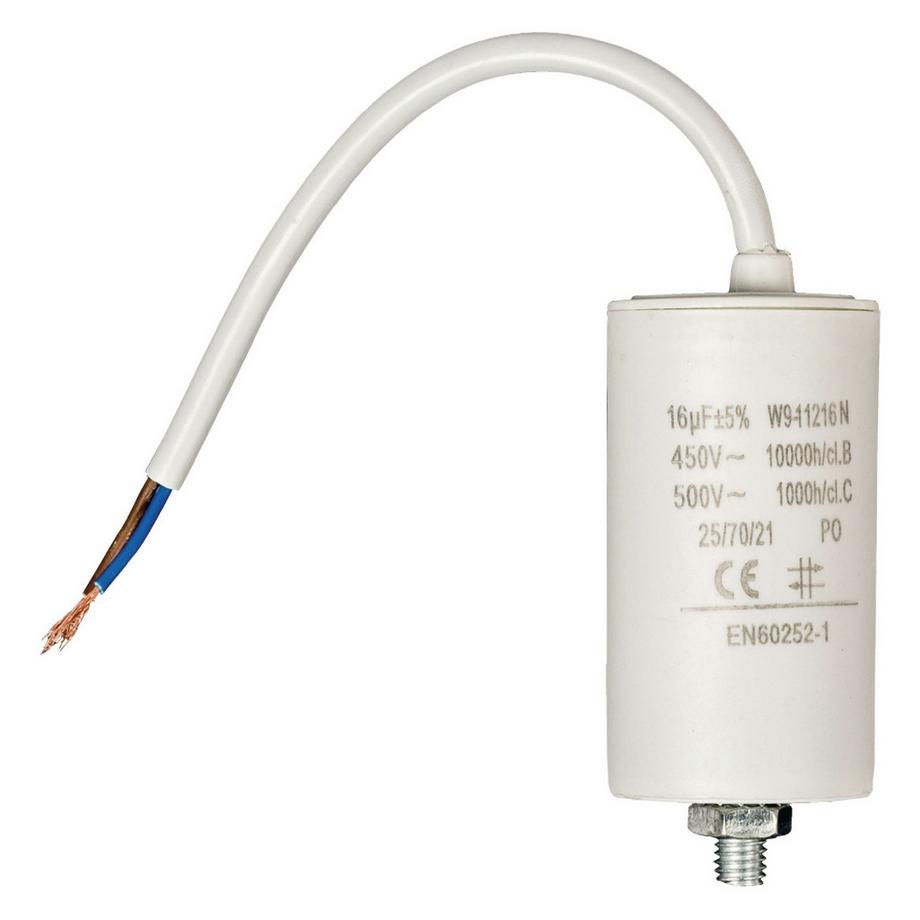 Nedis  Kondensator 450V + Kabel 16.0uf / 450 V + cavo 