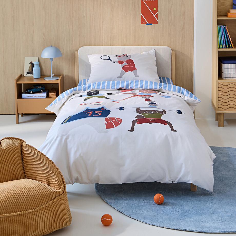 La Redoute Intérieurs Taie d'oreiller enfant 30% de coton recyclé  