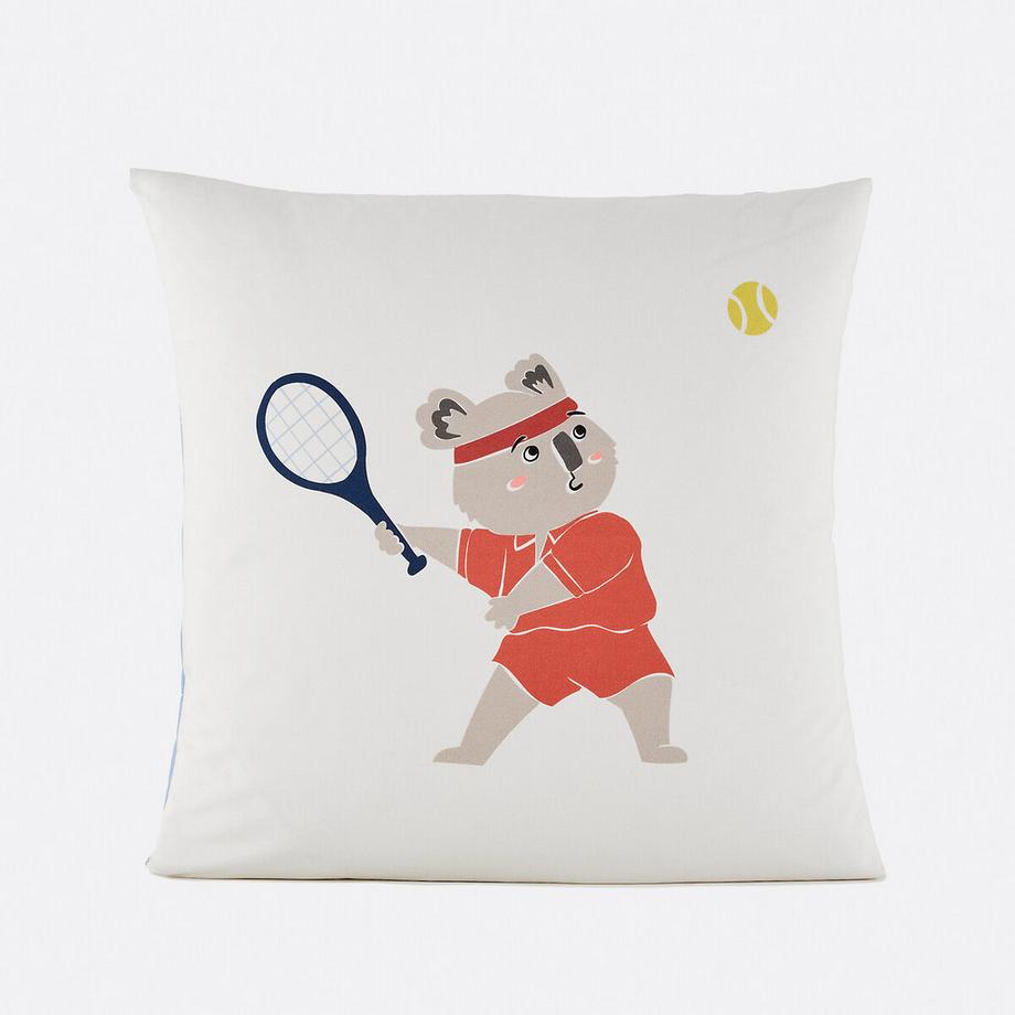 Taie d'oreiller enfant 30% de coton recyclé