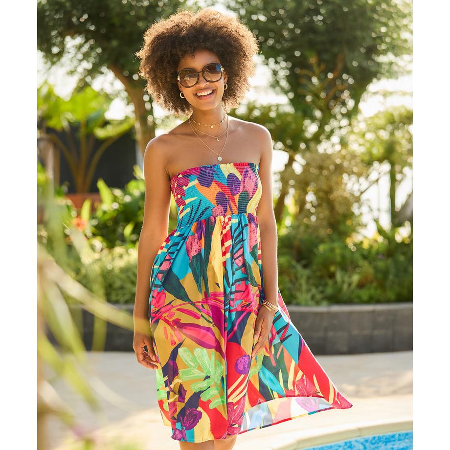 Joe Browns  Strandkleid mit Tropenmuster 