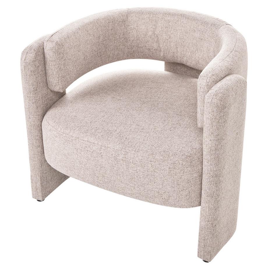 Beliani Fauteuil en Tissu Moderne MAGGEBY  