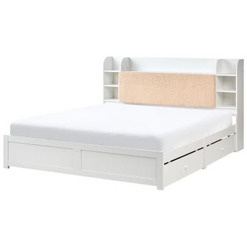 Letto con cassetti contenitori en Fibra a media densità (MDF) Scandinavo BIZOU