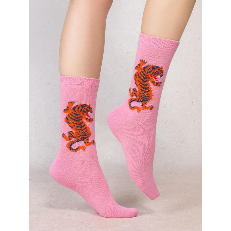Tigre Chaussettes cachemire