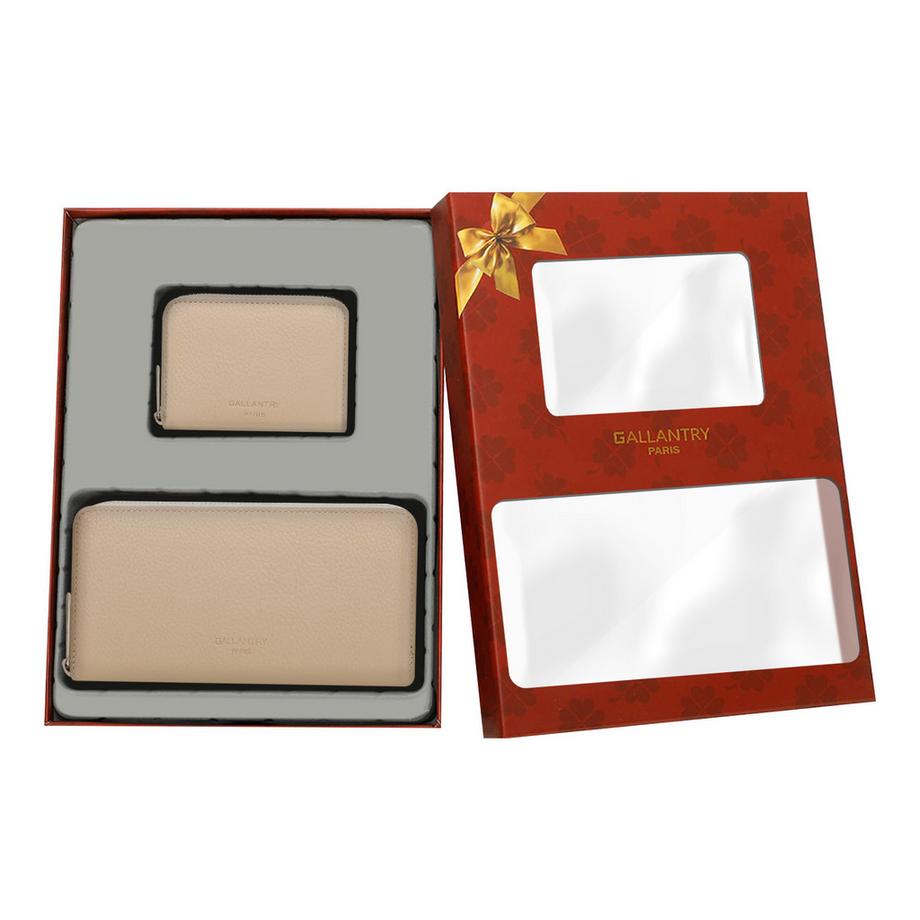 Gallantry Paris Coffret Cadeau Portefeuille et Porte-cartes  