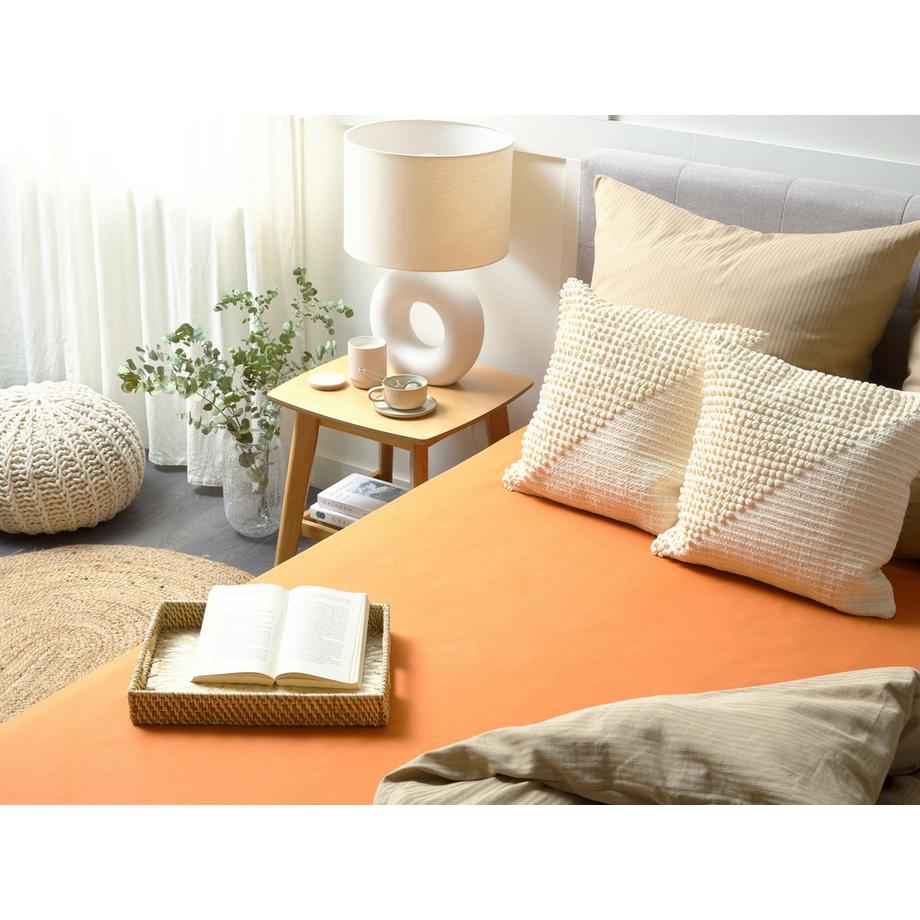 Beliani JANBU Drap Housse en Coton  