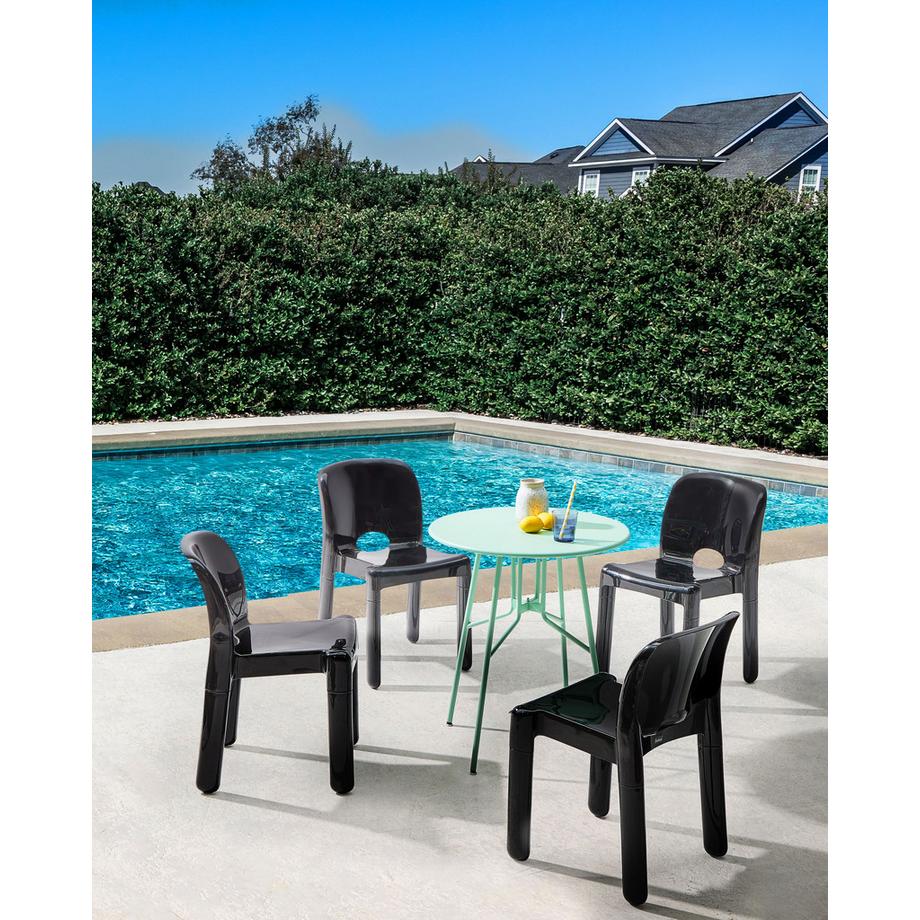 Beliani Set di 4 sedie da giardino en Polipropilene Moderno BETIM  