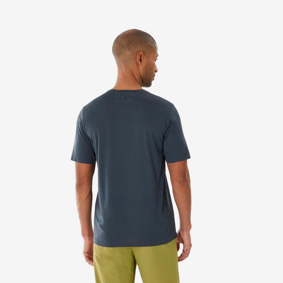 QUECHUA  T-shirt montagna maniche corte uomo sintetico 