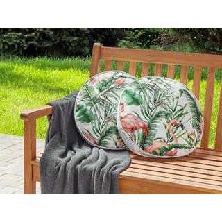 Beliani Gartenkissen 2er Set aus Polyester Modern ELLERA  