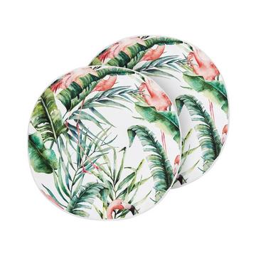 Lot de 2 coussins d'extérieur en Polyester Moderne ELLERA