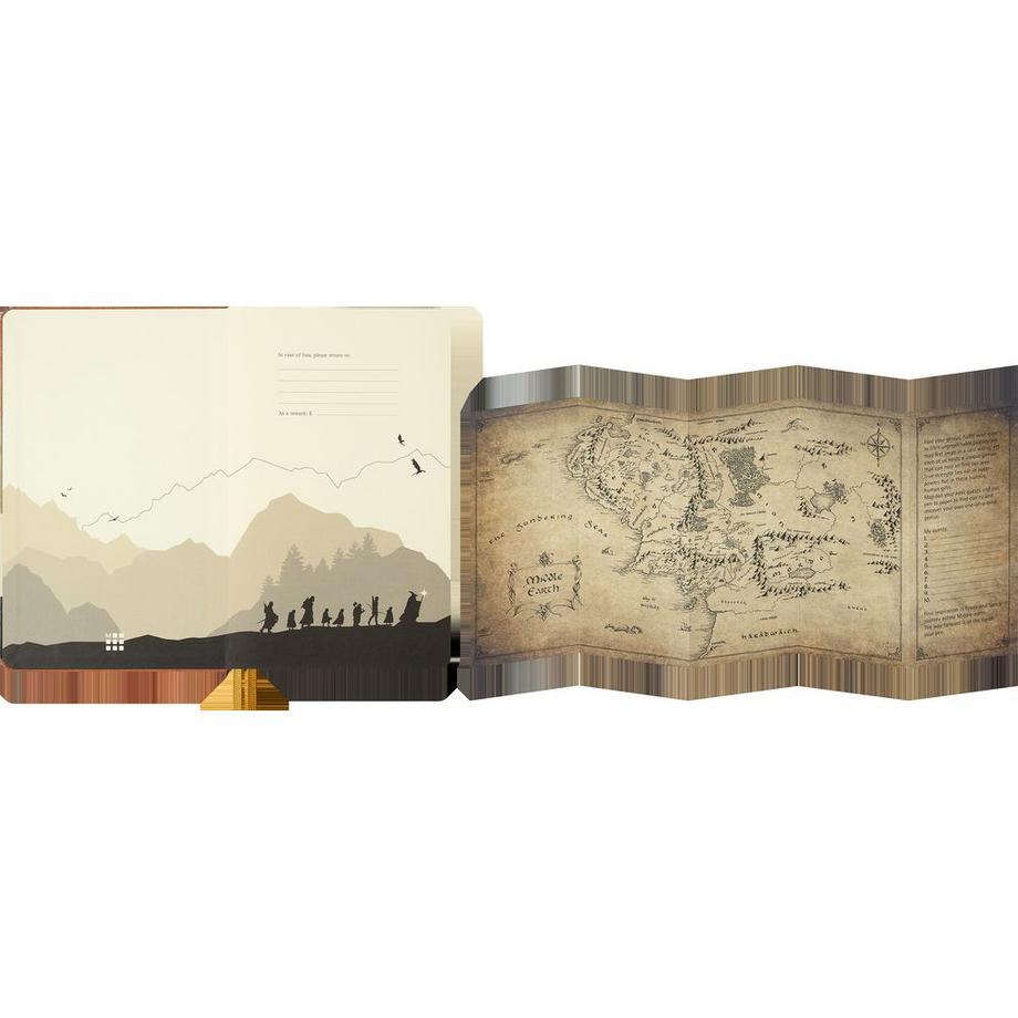 MOLESKINE Notizbuch Herr Der Ringe Frodo & Sam  