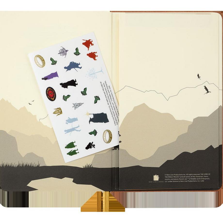 MOLESKINE Notizbuch Herr Der Ringe Frodo & Sam  