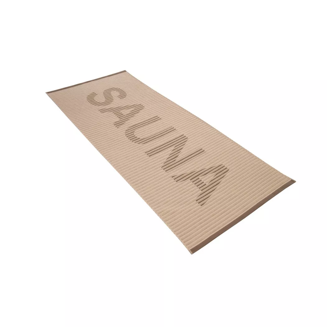 VOSSEN - Camden Serviette de sauna, 80X200CM, Chrome