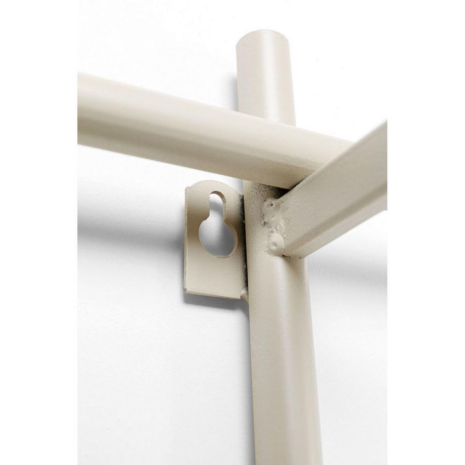 KARE Design Weinregal Cape Town Hellgrau 80x34  
