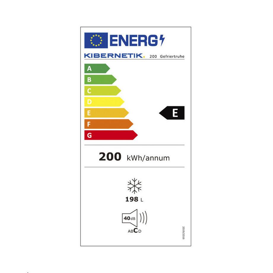 Kibernetik GT200L Congélateur bahut  