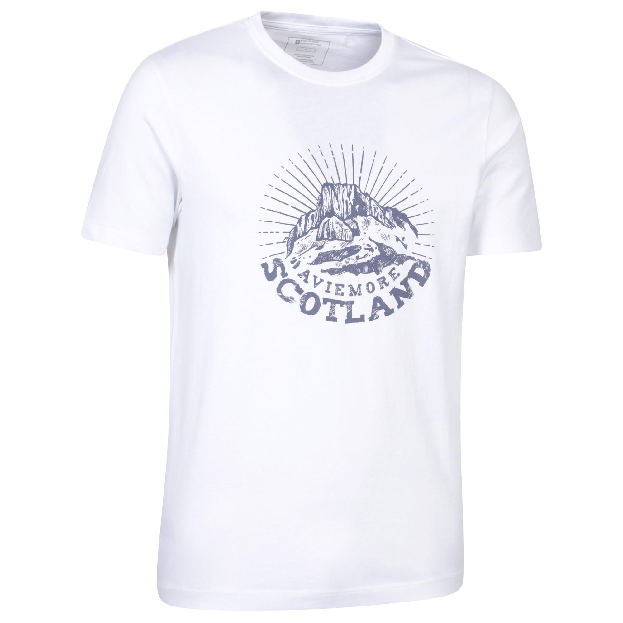 Mountain Warehouse Aviemore Scotland Grafik T-Shirt  