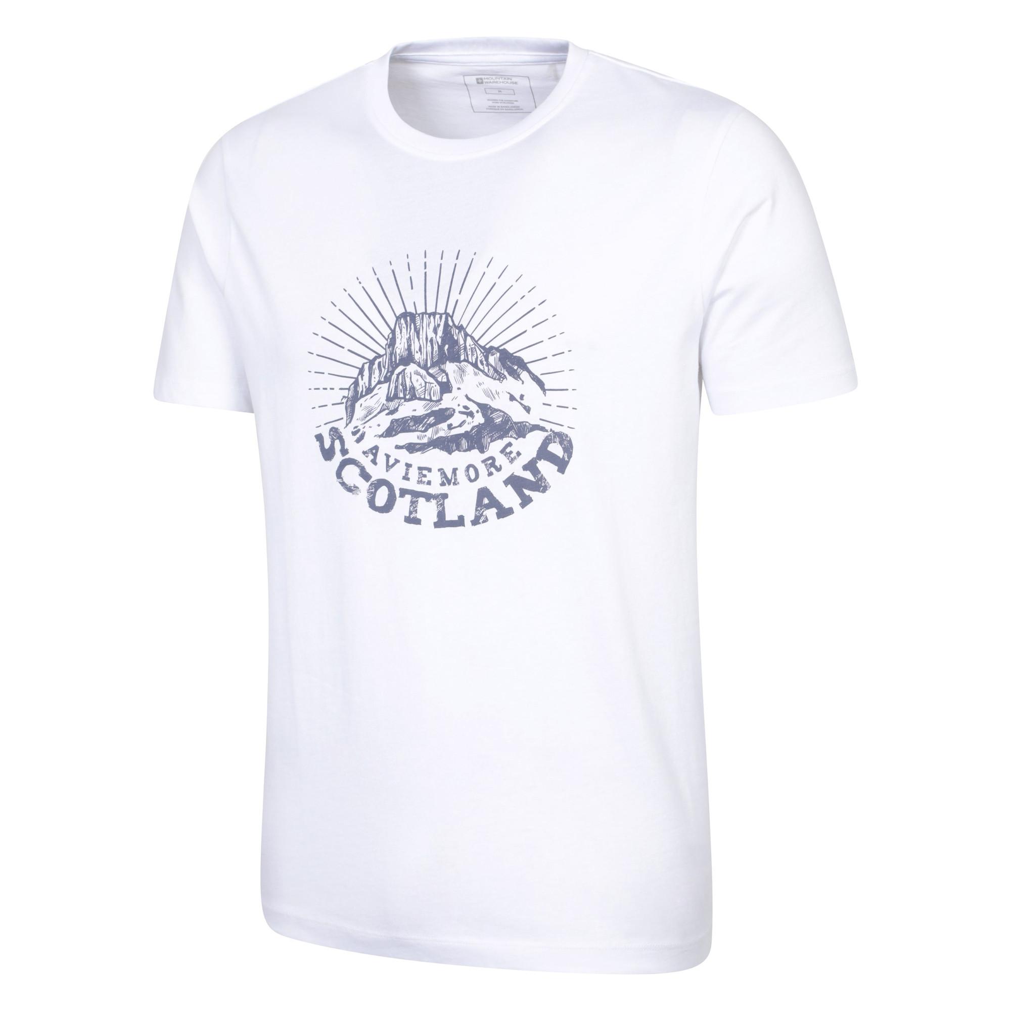 Mountain Warehouse Aviemore Scotland Grafik T-Shirt  