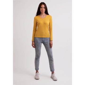 Recycelter Kaschmir V-Ausschnitt Pullover