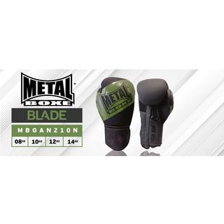 METALBOXE  Gant Blade Noir Kaki 08 Oz 