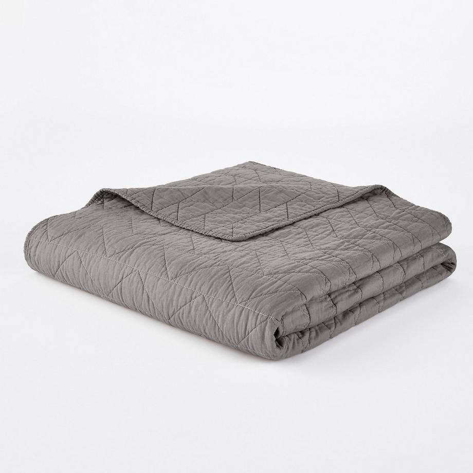 La Redoute Intérieurs Zig Zag Scenario Gesteppte Tagesdecke  