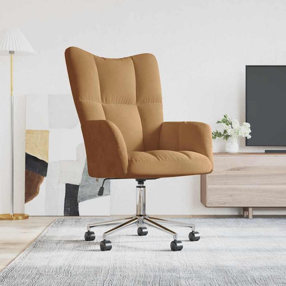 VidaXL Chaise de relaxation velours  