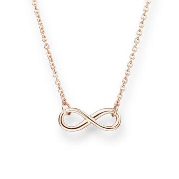 Femme Collier en argent Infinity