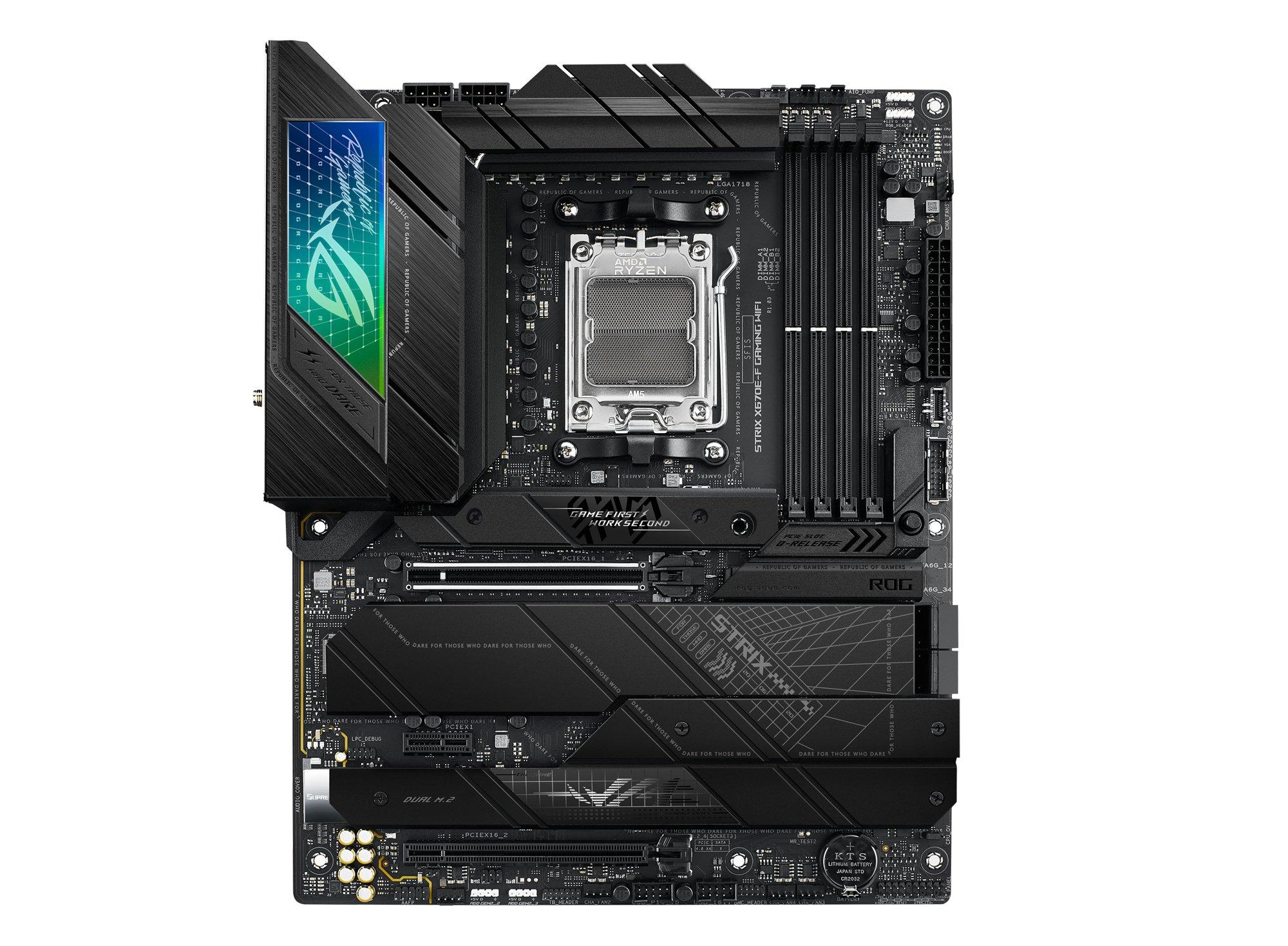ASUS  ROG STRIX X670E-F GAMING WIFI AMD X670 Presa di corrente AM5 ATX 