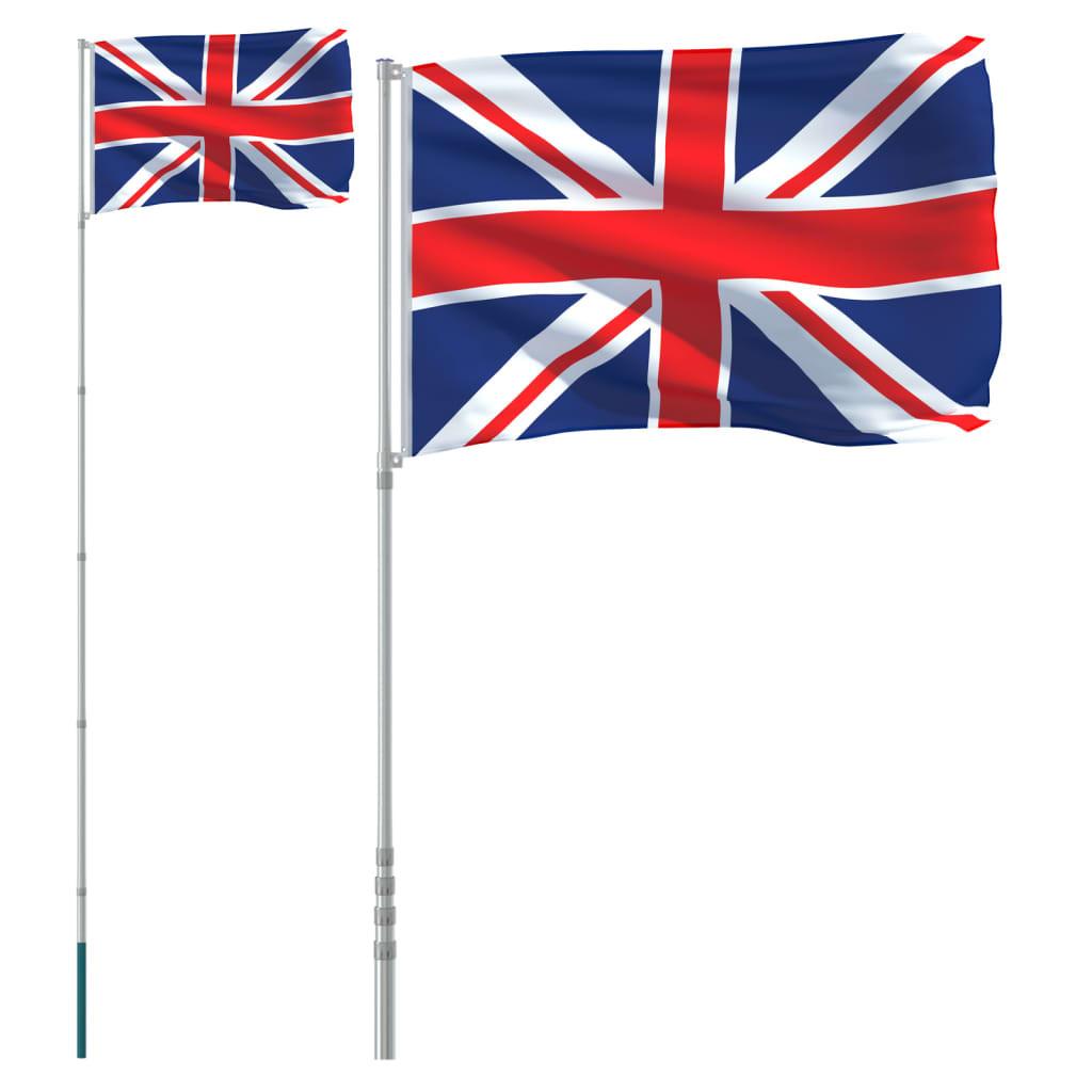 VidaXL  Drapeau britannique 