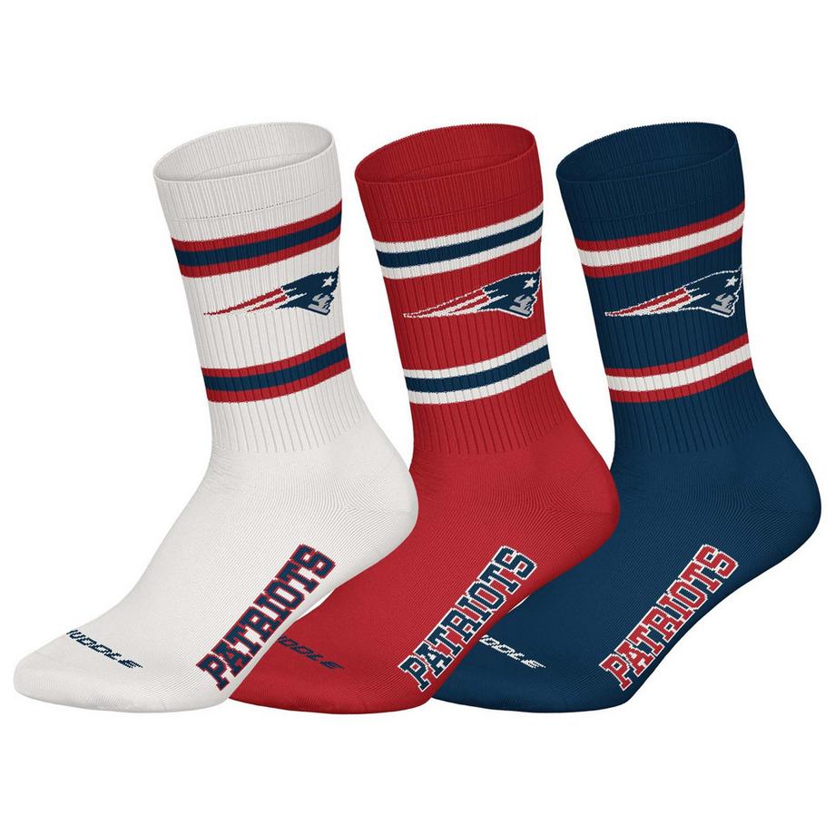 NFL Lot de 6 chaussettes crew stretch  
