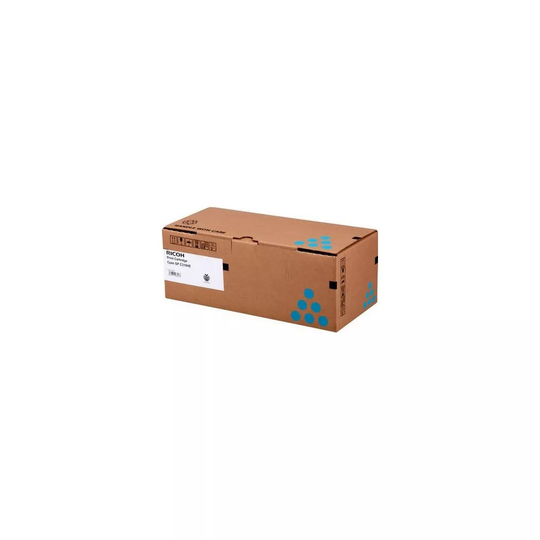 RICOH – Toner-Modul cyan 407637 SP C310HE 6600 Seiten, One Size