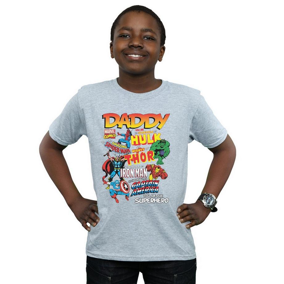 MARVEL  Our Dad Superhero TShirt 