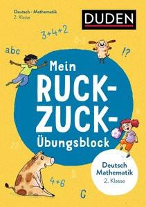 Mein Ruckzuck-Übungsblock Deutsch/Mathe 2. Klasse Fahlbusch, Claudia Gebundene Ausgabe 