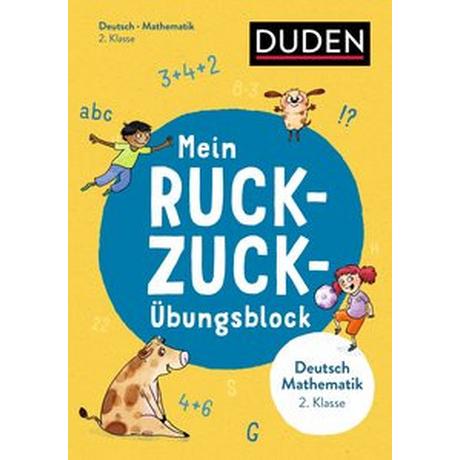 Mein Ruckzuck-Übungsblock Deutsch/Mathe 2. Klasse Fahlbusch, Claudia Gebundene Ausgabe 